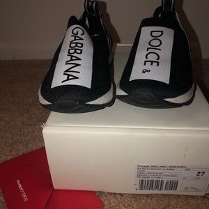 Kids Dolce @ Gabbana Slip on sneakers US SIZE 9